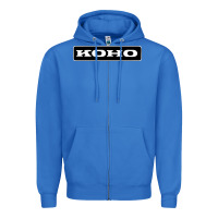 True Royal Koho Zipper Hoodie - linhVisuals