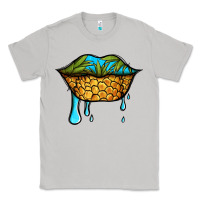 Moon Dust summer vibes pineapple lips Classic Tee - Jasminsmagicworld