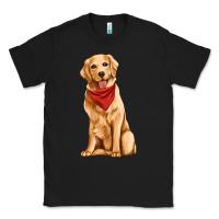 Black golden retriever Classic Tee - Artiststas