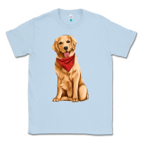 Dusty Blue golden retriever Classic Tee - Artiststas