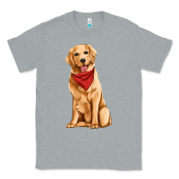 Heather Grey golden retriever Classic Tee - Artiststas