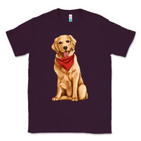Plum golden retriever Classic Tee - Artiststas