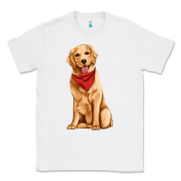 White golden retriever Classic Tee - Artiststas