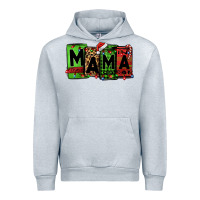 Heather Grey Christmas mama Urban Hoodie - Jasminsmagicworld
