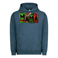 Pigment Midnight Navy Christmas mama Urban Hoodie - Jasminsmagicworld