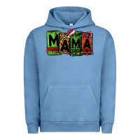 Pigment Pebble Blue Christmas mama Urban Hoodie - Jasminsmagicworld
