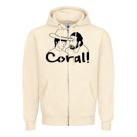 Sandshell the walking dead  coral Zipper Hoodie - linhVisuals