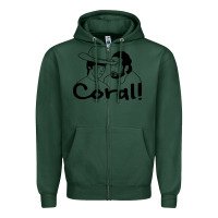 Sports Green the walking dead  coral Zipper Hoodie - linhVisuals