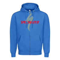 True Royal Specialized Bikes Bicycle Zipper Hoodie - linhVisuals