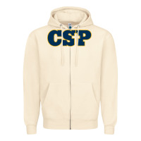 Sandshell CSP, concordia university st paul, apparel Zipper Hoodie - linhVisuals