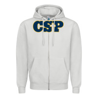 Dove Grey CSP, concordia university st paul, apparel Zipper Hoodie - linhVisuals
