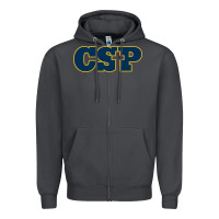Smoke CSP, concordia university st paul, apparel Zipper Hoodie - linhVisuals
