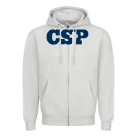 Dove Grey CSP, concordia university st paul, apparel Zipper Hoodie - linhVisuals