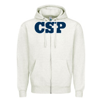 Oatmeal Heather CSP, concordia university st paul, apparel Zipper Hoodie - linhVisuals