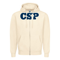 Sandshell CSP, concordia university st paul, apparel Zipper Hoodie - linhVisuals