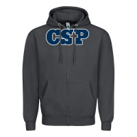 Smoke CSP, concordia university st paul, apparel Zipper Hoodie - linhVisuals