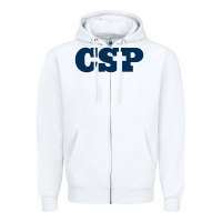 White CSP, concordia university st paul, apparel Zipper Hoodie - linhVisuals