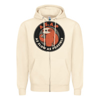Sandshell as slow as possible Zipper Hoodie - linhVisuals