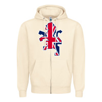 Sandshell great britain national Zipper Hoodie - linhVisuals