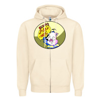 Sandshell bloaty pizza hog Zipper Hoodie - linhVisuals
