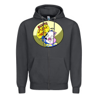Smoke bloaty pizza hog Zipper Hoodie - linhVisuals