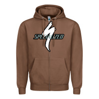 Chestnut Specialized Bikes Bicycle Zipper Hoodie - linhVisuals