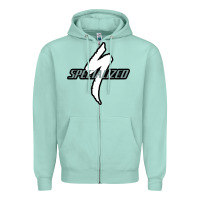 Seafoam Specialized Bikes Bicycle Zipper Hoodie - linhVisuals