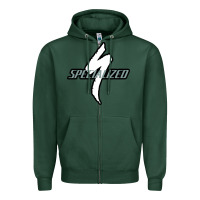 Sports Green Specialized Bikes Bicycle Zipper Hoodie - linhVisuals