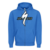 True Royal Specialized Bikes Bicycle Zipper Hoodie - linhVisuals