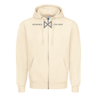 Sandshell monarch eyes only Zipper Hoodie - linhVisuals