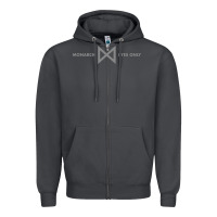Smoke monarch eyes only Zipper Hoodie - linhVisuals