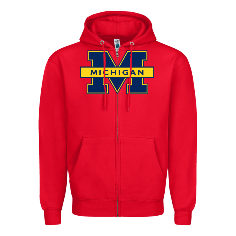 Michigan Zipper Hoodie by linhVisuals | Teevron