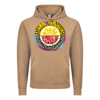 Vintage Coffee Hello Summer Vintage Hoodie - CowhideDigitalArt