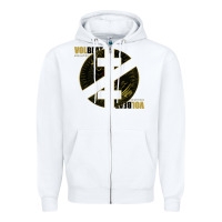 White volbeat album art Zipper Hoodie - linhVisuals