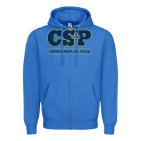 True Royal CSP, concordia university st paul, apparel Zipper Hoodie - linhVisuals