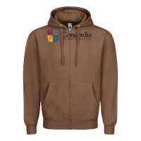 Chestnut Concordia University, St. Paul, apparel Zipper Hoodie - linhVisuals