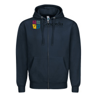 Navy Concordia University, St. Paul, apparel Zipper Hoodie - linhVisuals