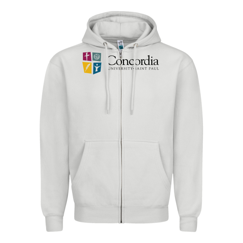 Concordia University, St. Paul, Apparel Zipper Hoodie by linhVisuals | Teevron