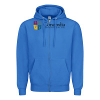 True Royal Concordia University, St. Paul, apparel Zipper Hoodie - linhVisuals