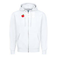 White gravity, it's not just a good idea Zipper Hoodie - linhVisuals