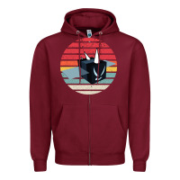 Burgundy Bee Swarm Simulator Zipper Hoodie - linhVisuals