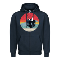 Navy Bee Swarm Simulator Zipper Hoodie - linhVisuals
