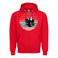 Red Bee Swarm Simulator Zipper Hoodie - linhVisuals
