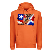 Carrot puerto rico and dominican republic flag Premium Hoodie - Artiststas