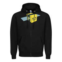 Black Bee Swarm Simulator Zipper Hoodie - linhVisuals
