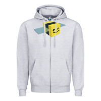 Heather Grey Bee Swarm Simulator Zipper Hoodie - linhVisuals