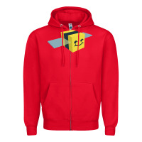 Red Bee Swarm Simulator Zipper Hoodie - linhVisuals