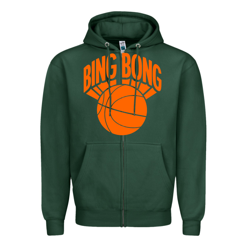 Bingbong Ny Zipper Hoodie by linhVisuals | Teevron