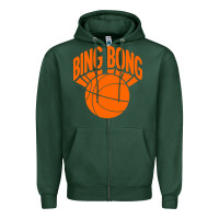 Sports Green bingbong ny Zipper Hoodie - linhVisuals