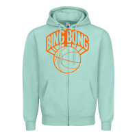 Seafoam Bing Bong New York Zipper Hoodie - linhVisuals